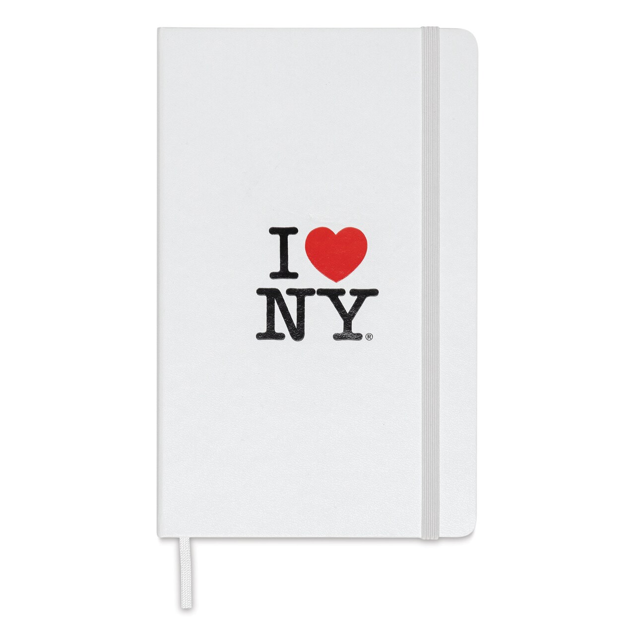 Moleskine Limited Edition I Love NY Notebook - White, 8-1/4" x 5"